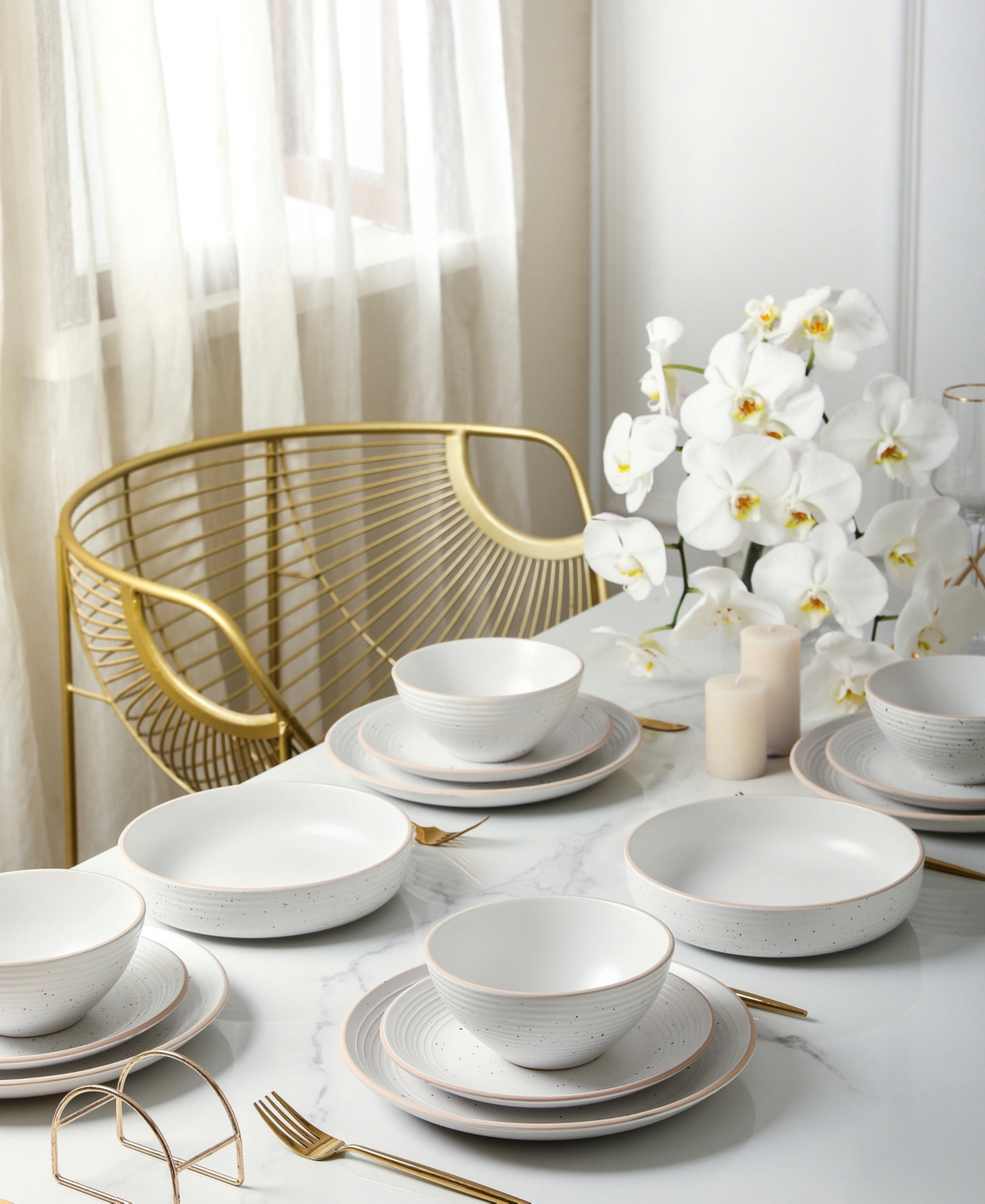 Stone Lain Lauren Pc. Dinnerware Set, Service for 8