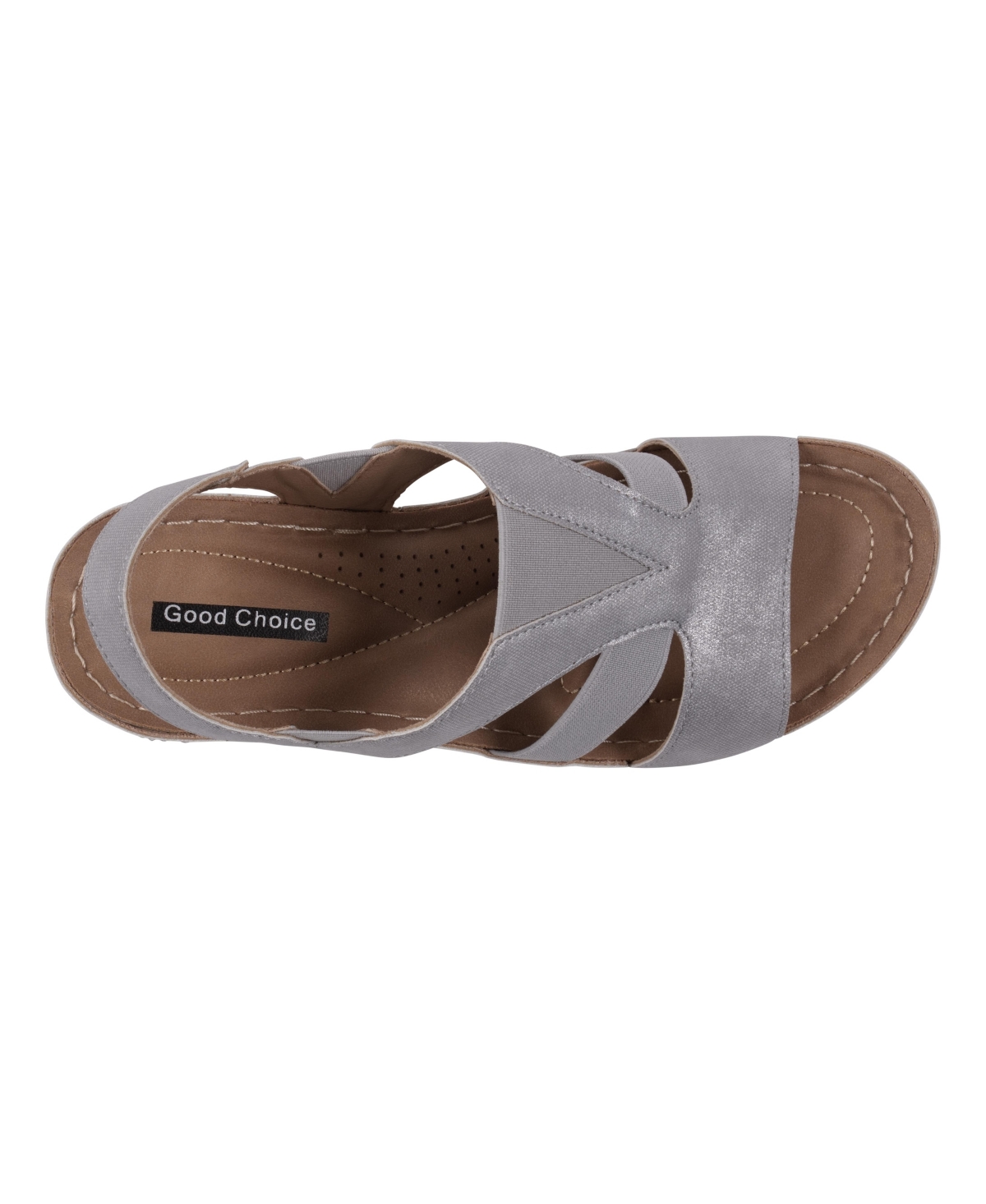 Gc Shoes Women's Banks Cut Out Slingback Wedge Sandals