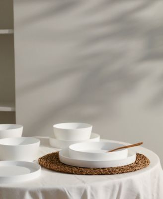 Fosca 16 Pc. Dinnerware Set, Service for 4