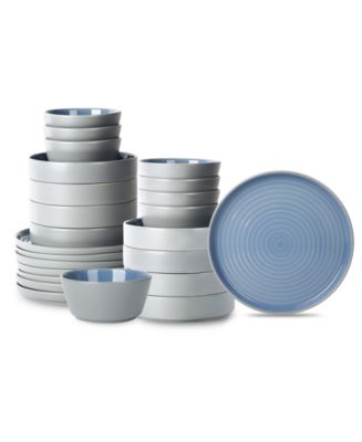 Stone Lain Elica 24 Pc. Dinnerware Set, Service for 8 - Macy's