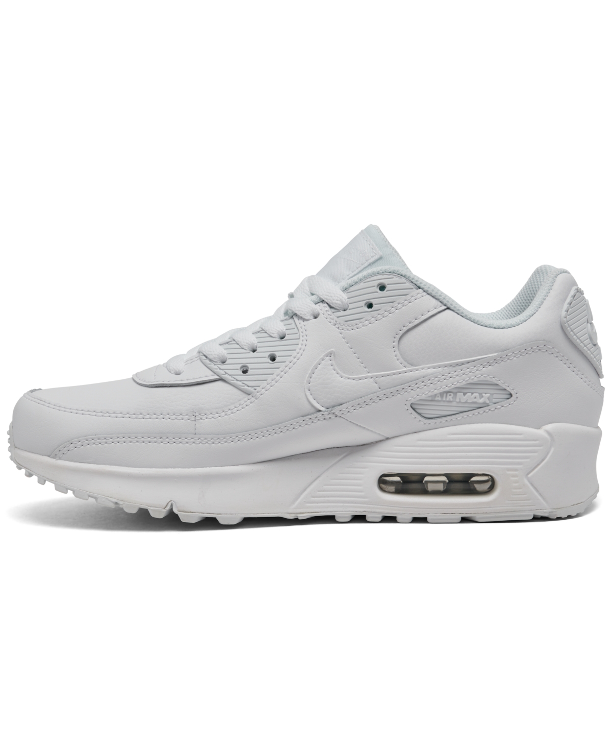 Nike Big Kids Air Max 90 Leather Running Sneakers from Finish Line