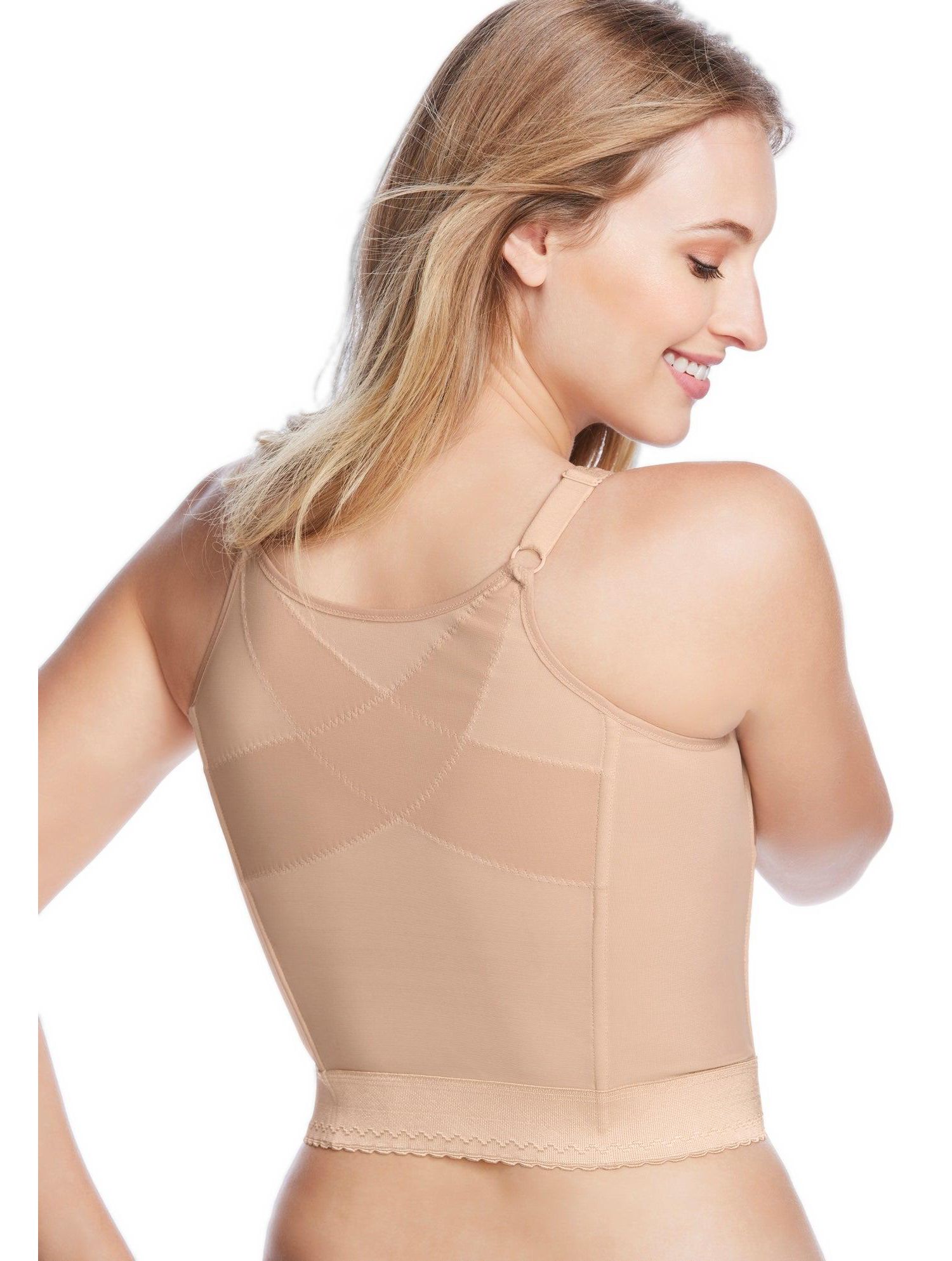 Women's Easy Enhancer Wireless Longline Posture Bra