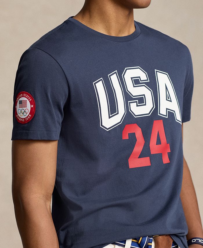 Polo Ralph Lauren Men's Team USA Jersey Graphic T-Shirt - Macy's