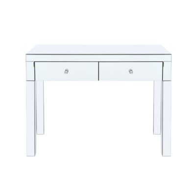 Streamdale Modern 39"W Double Draw Dressing Table