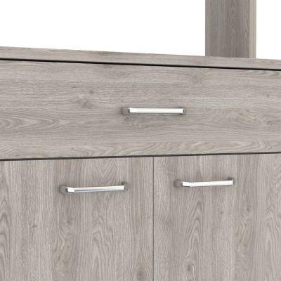 Streamdale Santa Maria 1-Drawer Pantry, Light Grey
