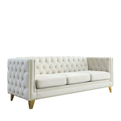 Streamdale 3 Seater + 2 Seater Combination Sofa.Beige Velv