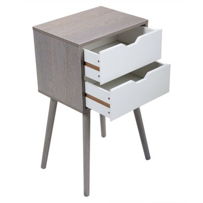 2-Drawer Bedside Tables (Set of 2)