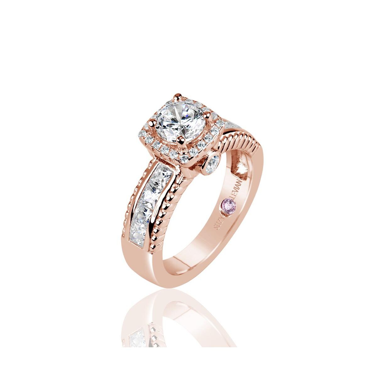 Suzy Levian New York Suzy Levian Sterling Silver Cubic Zirconia Ring