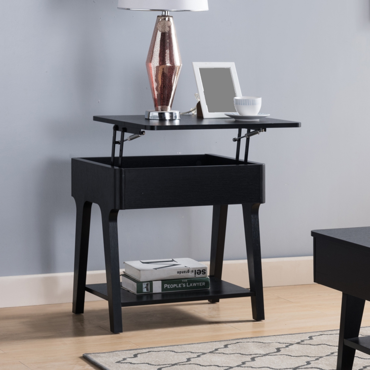 Simplie Fun End Table Black