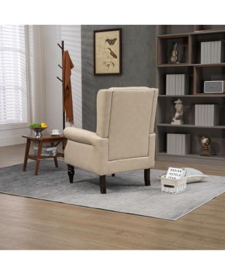 Streamdale Wood Frame Armchair, Modern Accent Chair Lounge Chair For Living Room