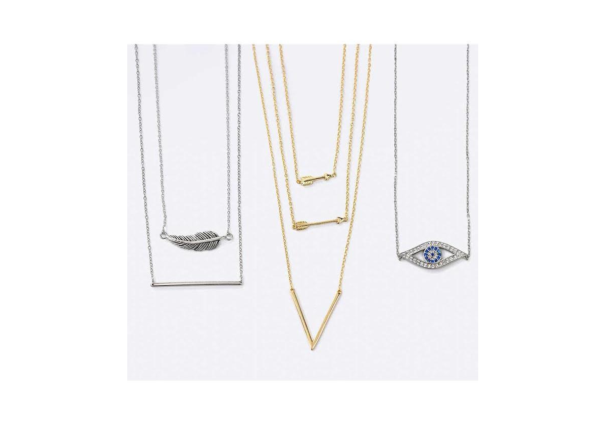 Bling Jewelry Native American Bohemian Feather Leaf Pendant Necklace in Sterling- Silver