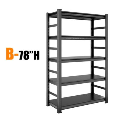 5 Tier Heavy Duty Metal Storage Shelves