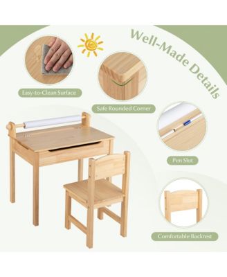 Toddler Multi Activity Table with Chair Kids Art & Crafts Table