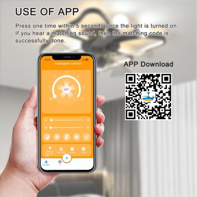 Streamdale Modern Butterfly Design Ceiling Fan with Remote Control