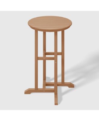 Outdoor Patio Counter Height Bar Stools Bistro Bar Table 4-Piece Set