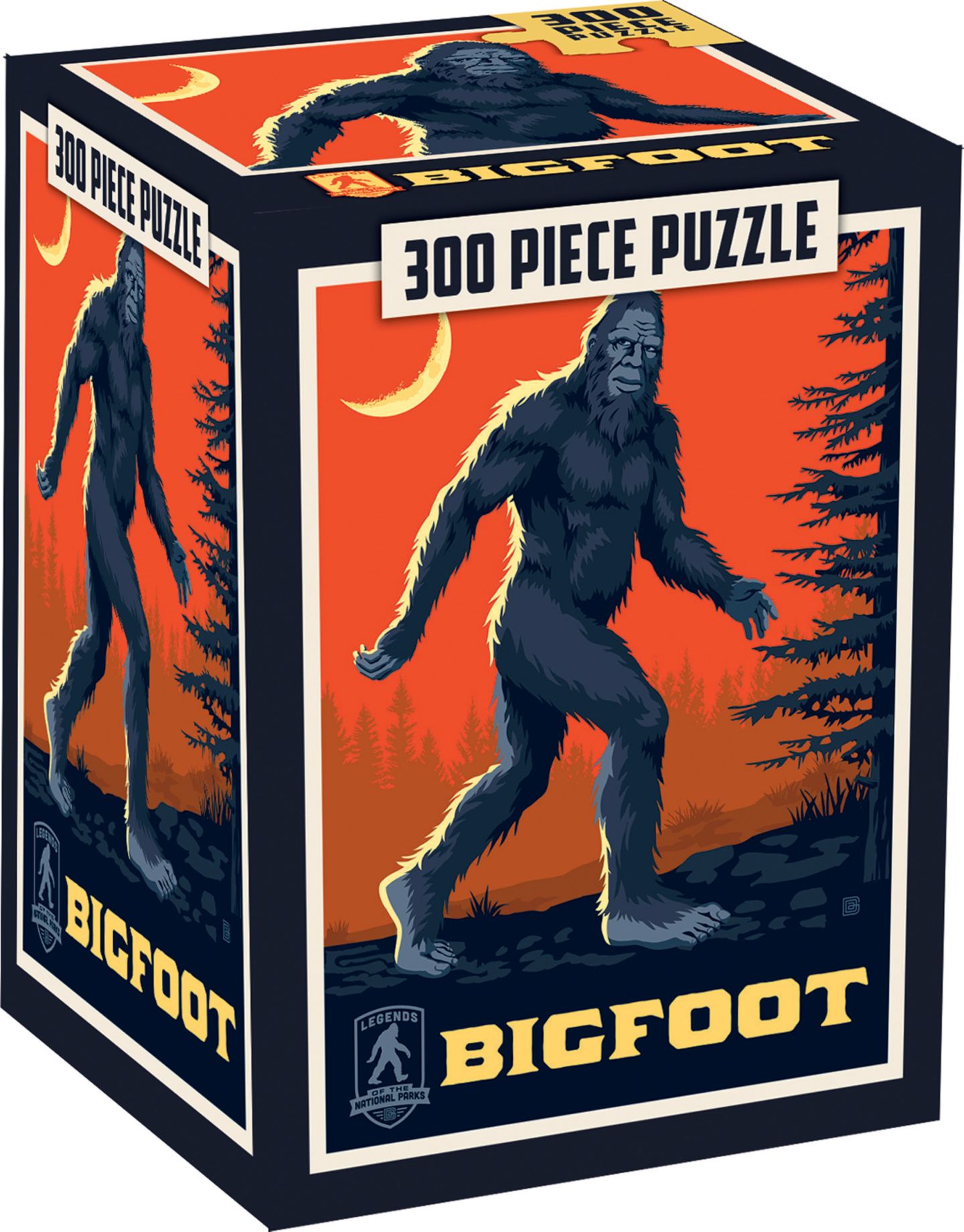 Детский пазл MasterPieces Puzzles Bigfoot 300 Piece Adult Jigsaw Puzzle, от 14 лет — фото 1
