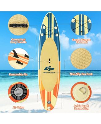11ft Inflatable Stand Up Paddle Board Surfboard with Bag Aluminum Paddle Pump