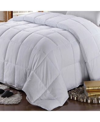 Goose Down Feather Comforter All Season 300TC Cotton, Twin/Twin XL