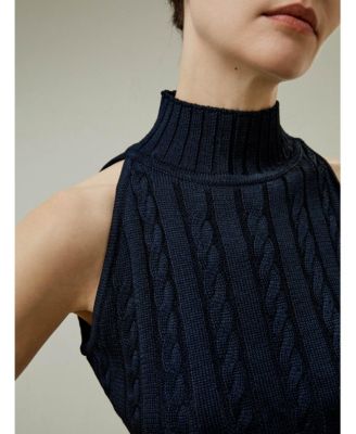 Women's Wild Silk Sleeveless Sweater