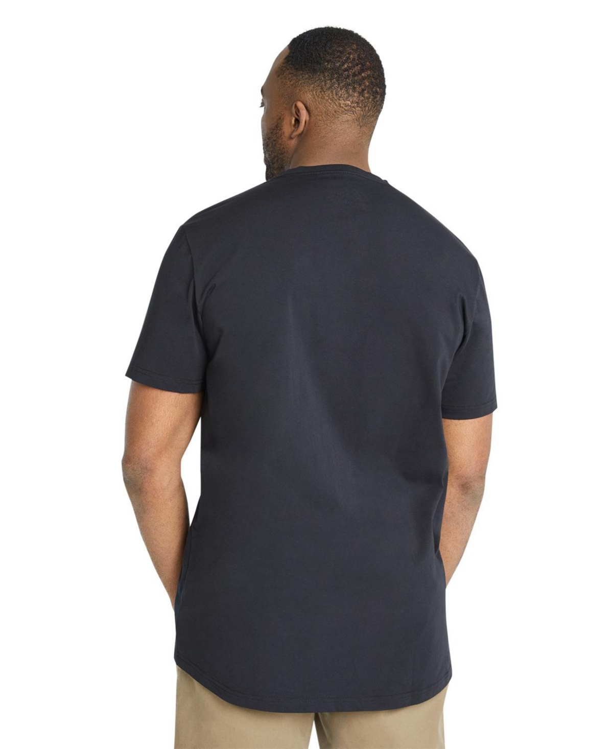 Johnny Bigg Men's Vertical Stripe Longline Tee