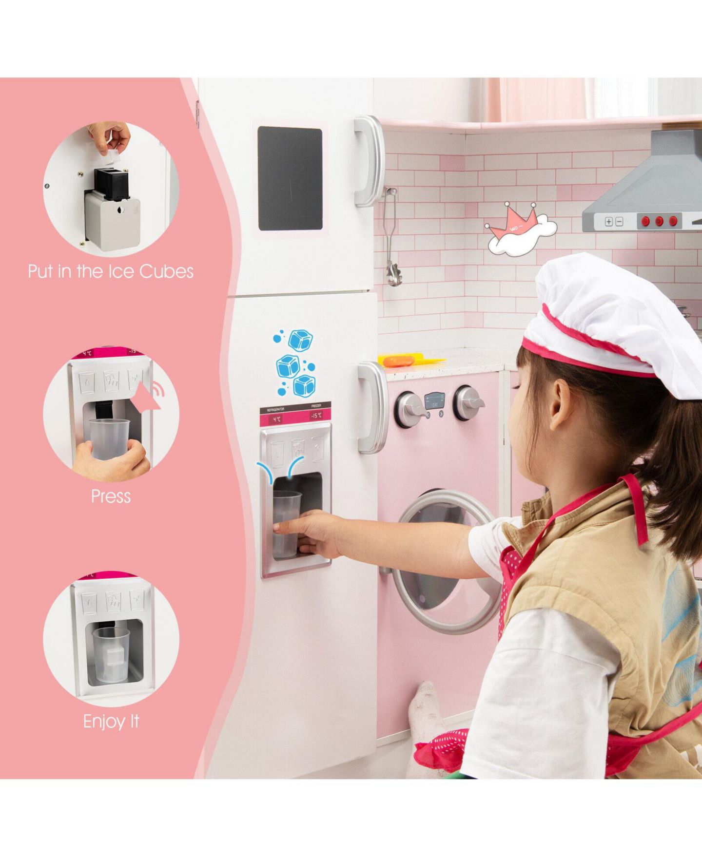 Детская игрушка SUGIFT Sound and Light Corner Play Kitchen, Ages 3+ — фото 2