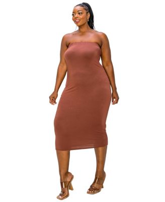Plus Size Willow Tube Dress