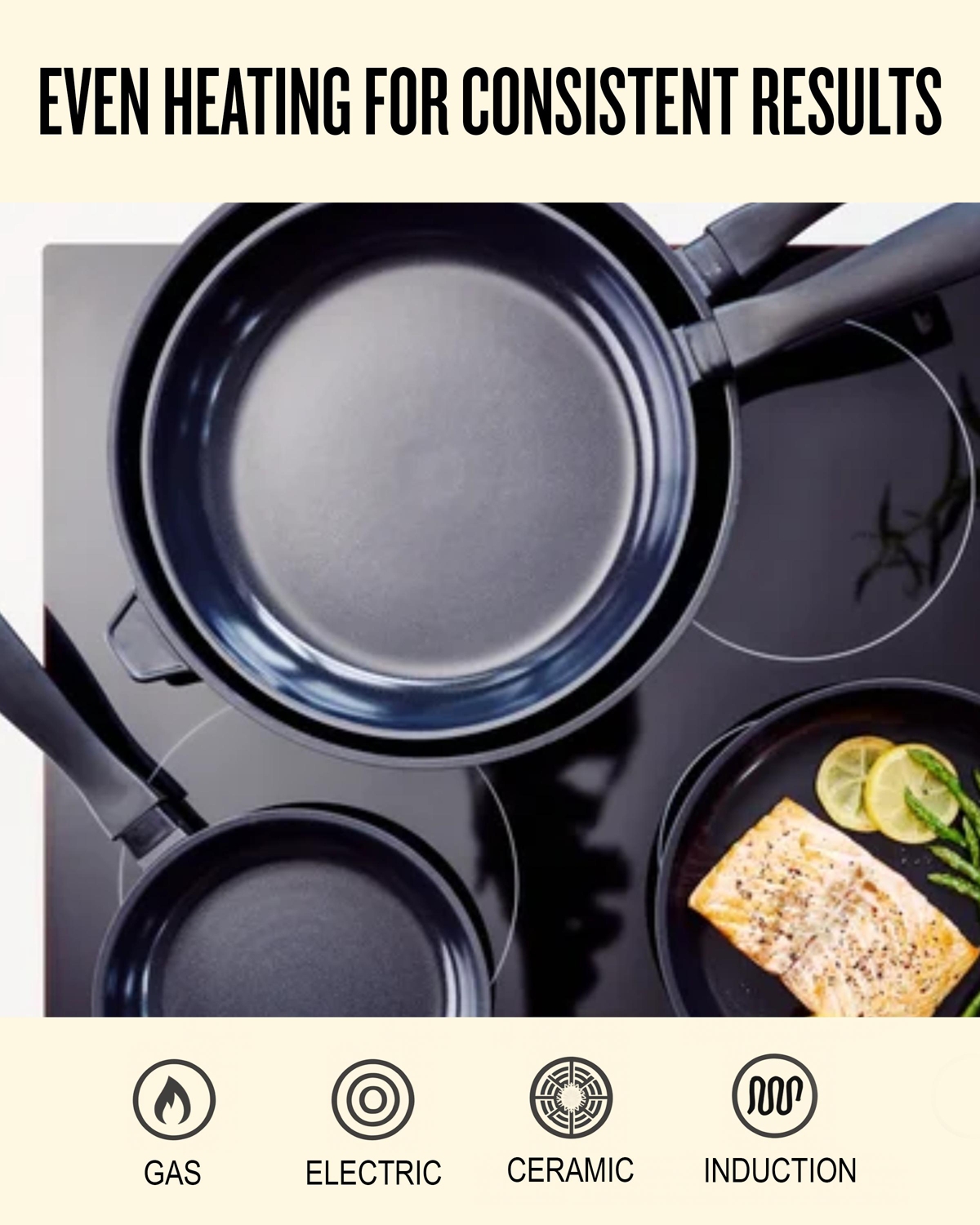 Alva Energy 8" Ceramic Nonstick Frying Pan – Made with Recycled Aluminum