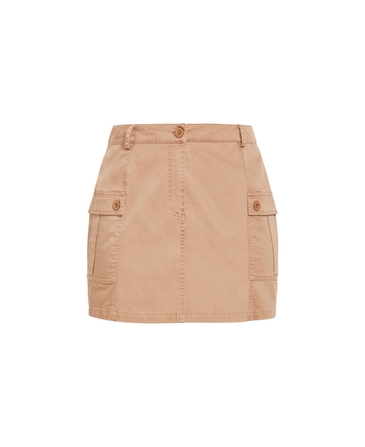 City Chic Women's Cargo Halo Side Pockets Mini Skirt