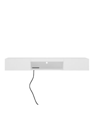 Wall Mounted Floating 65" TV Stand With 16 Color Leds