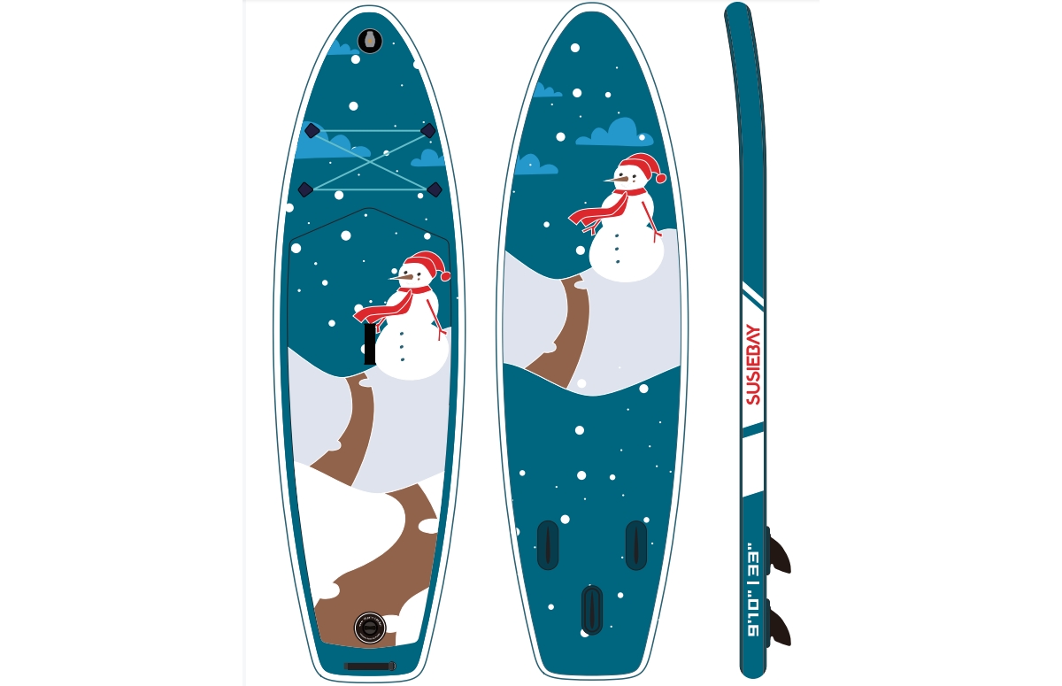 Streamdale Furniture Inflatable Stand Up Paddle Board 9.9'X33