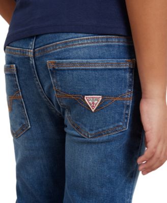 Big Boys Skinny Fit Stretch Denim 5 Pocket Jeans