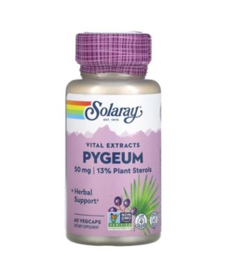Solaray Pygeum 50 mg - 60 VegCaps - Macy's
