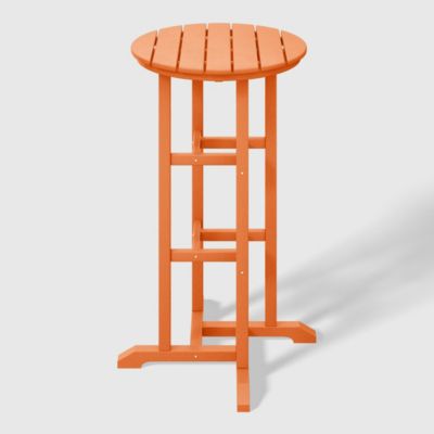 Outdoor Patio Bar Height Table and Bar Stool 4-Piece Dining Set