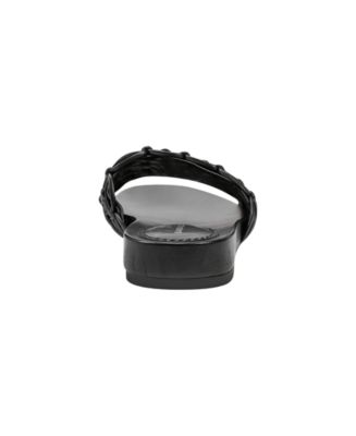 Women's Melly Knotted Upper Flat Slide Sandals