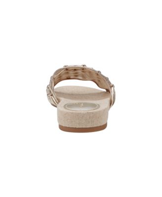 Women's Melly Knotted Upper Flat Slide Sandals