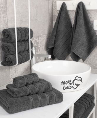 Edison 100% Cotton Luxury 6-Piece Towel Set