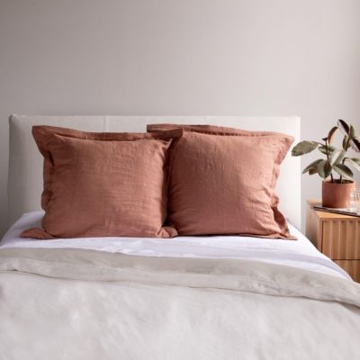 Flanged French Linen Euro Pillow