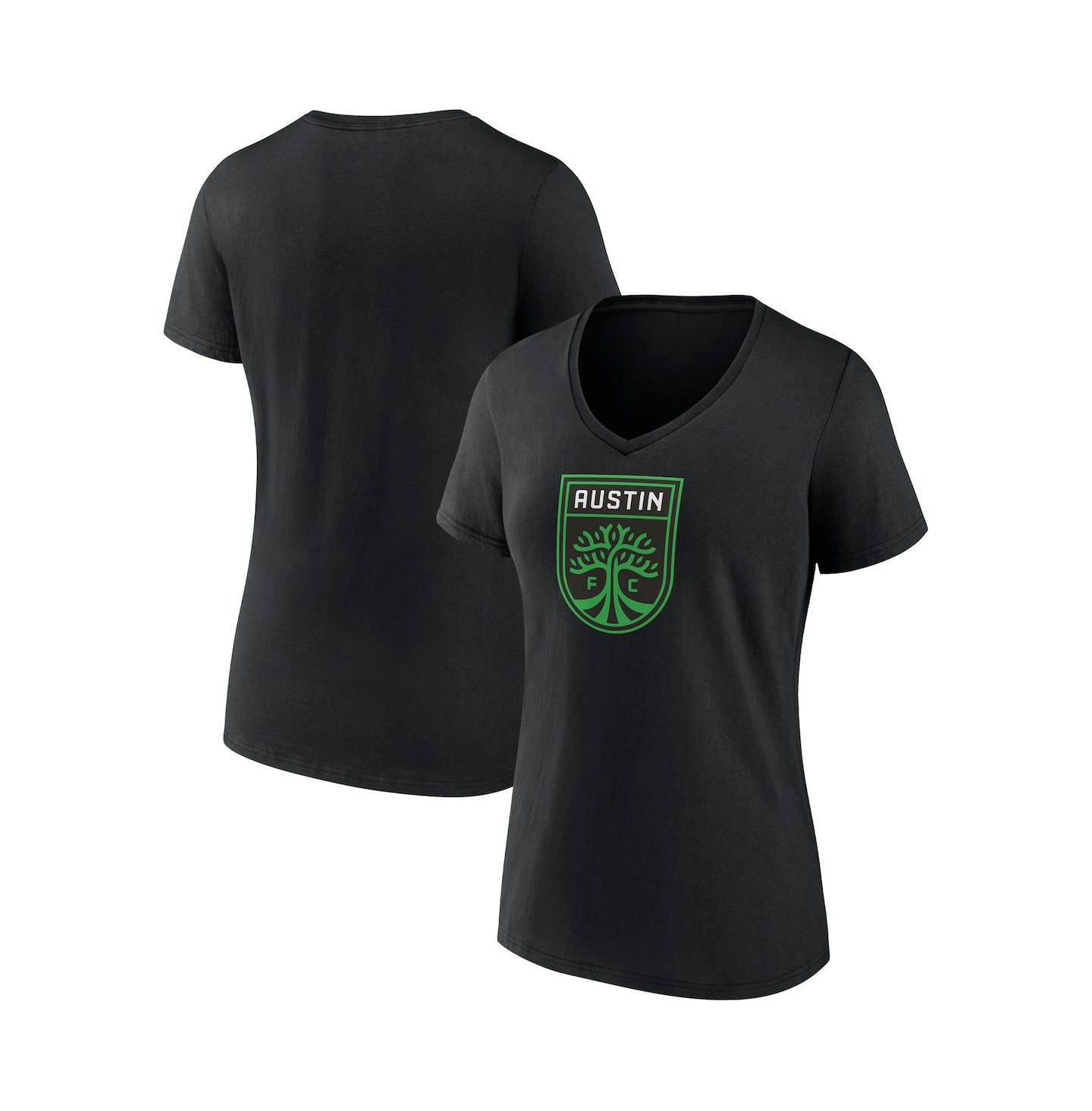 Женская футболка Fanatics Austin FC Logo V-Neck — фото 1