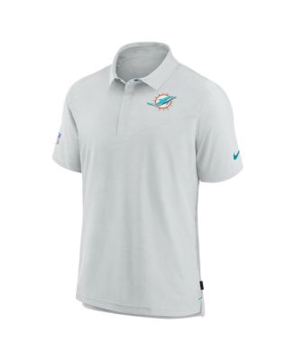 Men's Miami Dolphins Sideline Lockup Performance Polo