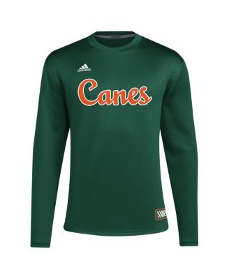 Men's Miami Hurricanes Reverse Retro Baseball Script Pullover Sweatshirt