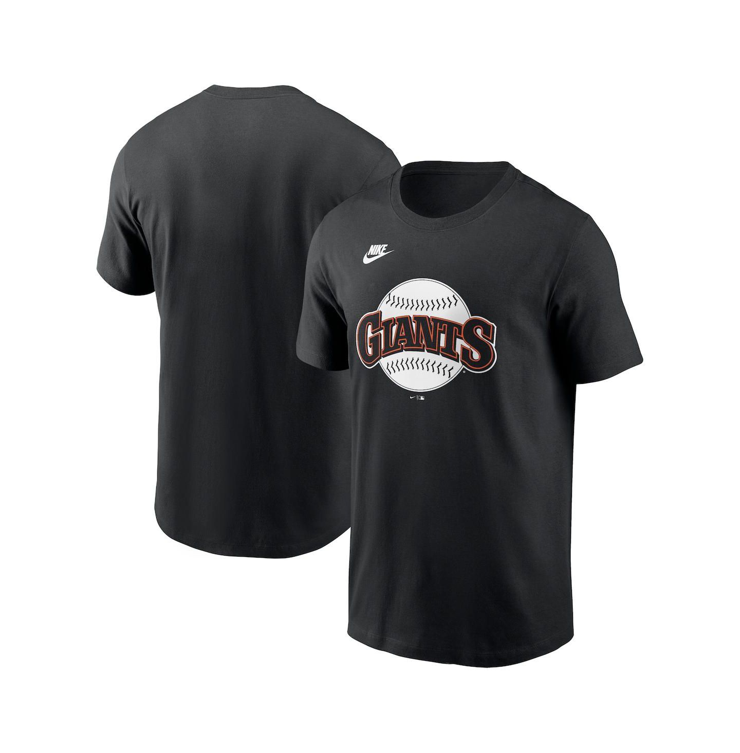 Мужская футболка Nike San Francisco Giants Cooperstown Collection Team Logo — фото 1