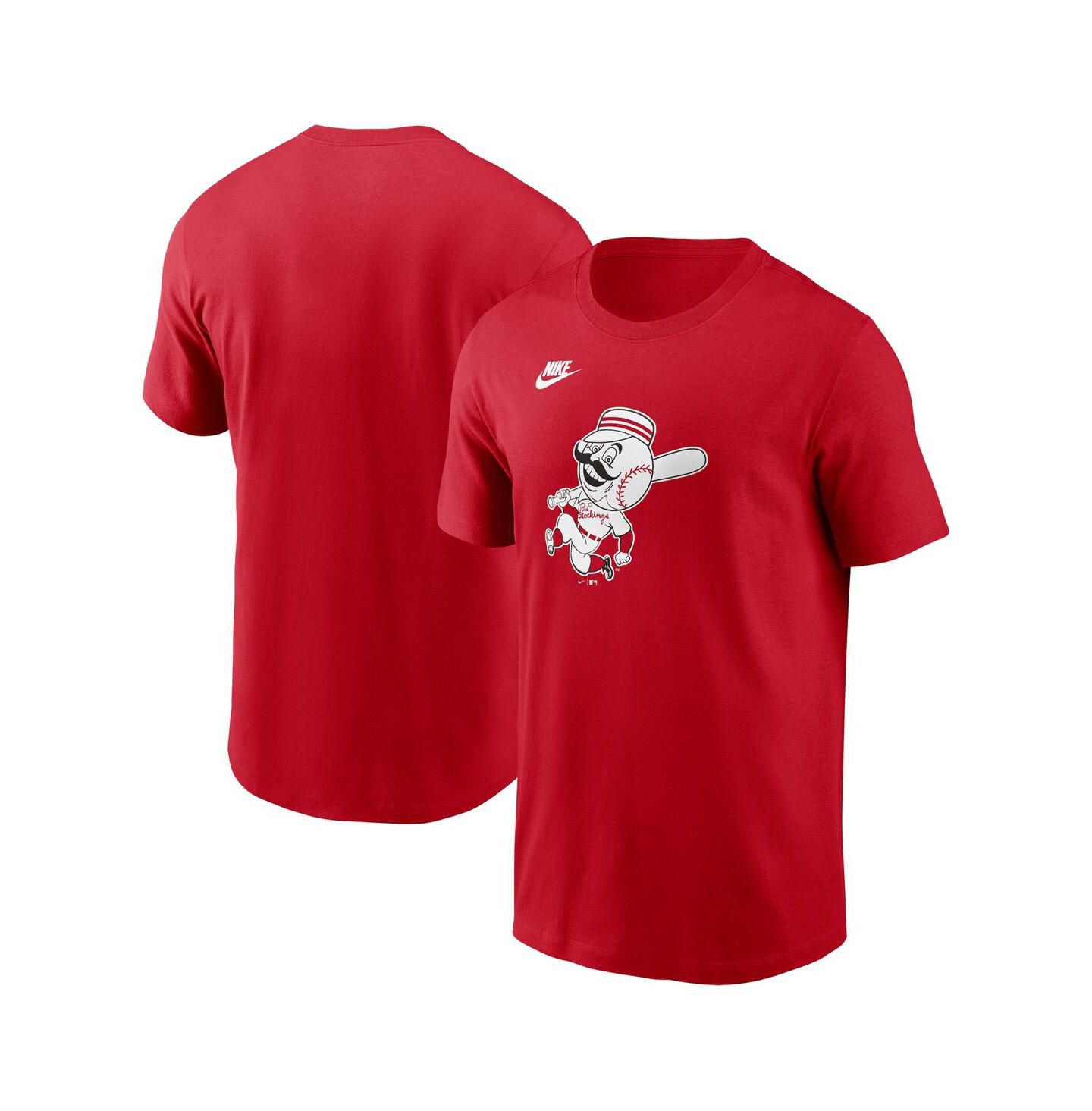 Мужская футболка Nike Cincinnati s Cooperstown Collection Team Logo — фото 1