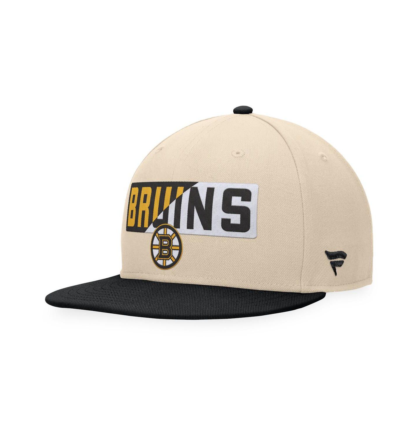 Мужская кепка Fanatics / Boston Bruins Goalaso Snapback Hat — фото 1