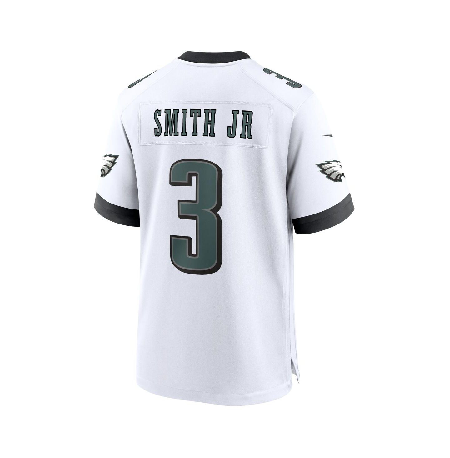 Мужской топ Nike Nolan Smith Philadelphia Eagles Game Jersey, цвет: Зелёный — фото 4