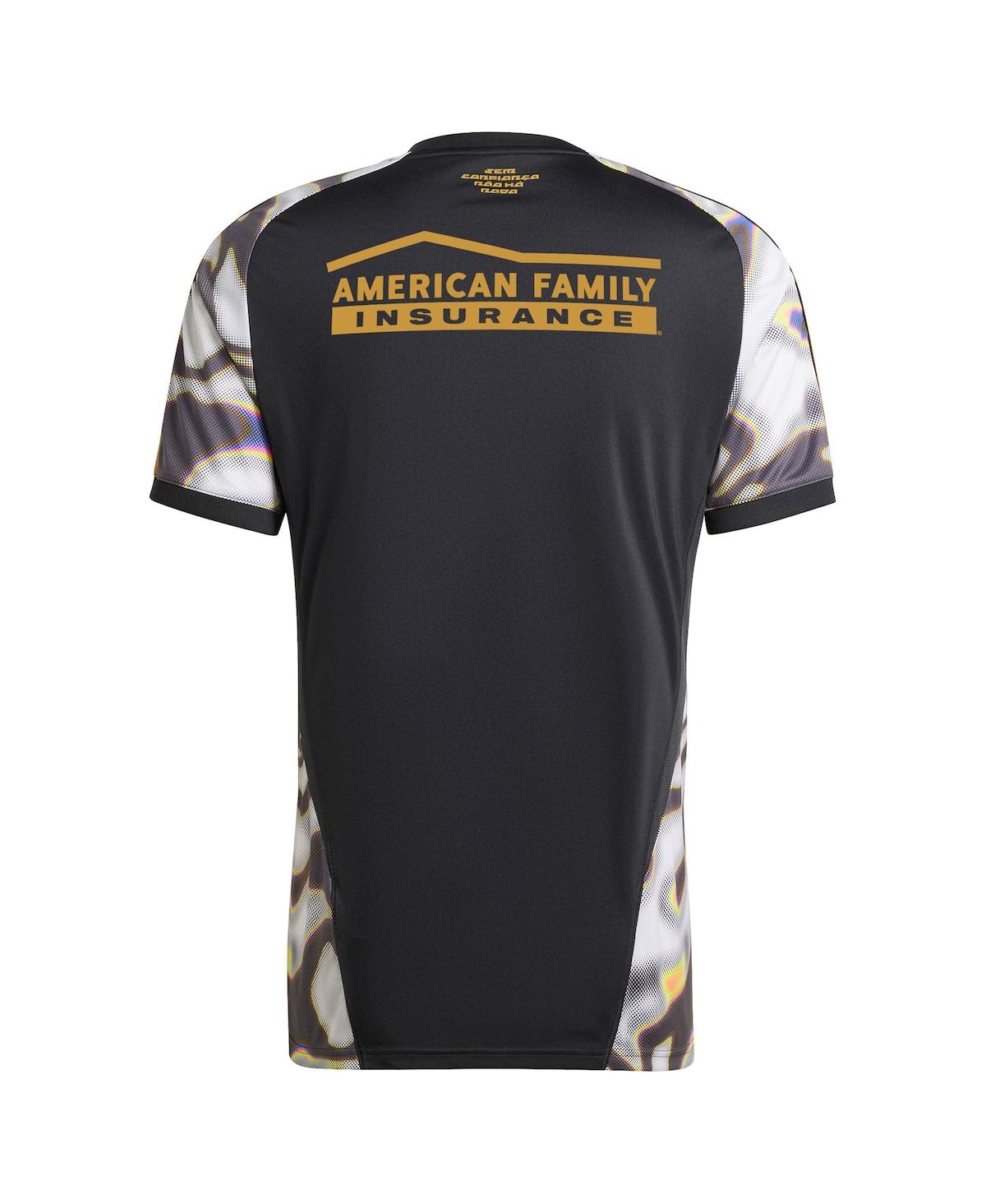 Adidas Men'sAtlanta United Fc 2024 Pride Pre-Match Jersey - Black