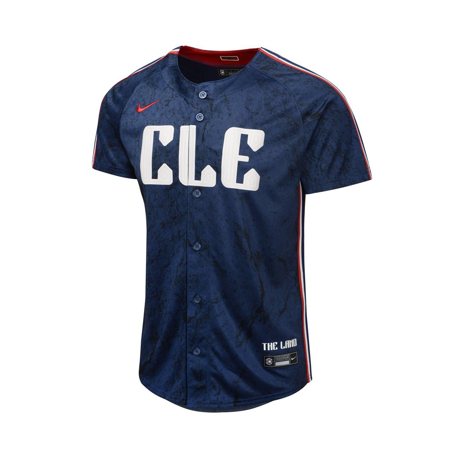 Детский топ Nike Jose Ramirez Cleveland Guardians 2024 City Connect Limited Jersey — фото 2