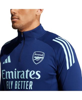 adidas Men's Arsenal 2024/25 AEROREADY Raglan Quarter-Zip Training