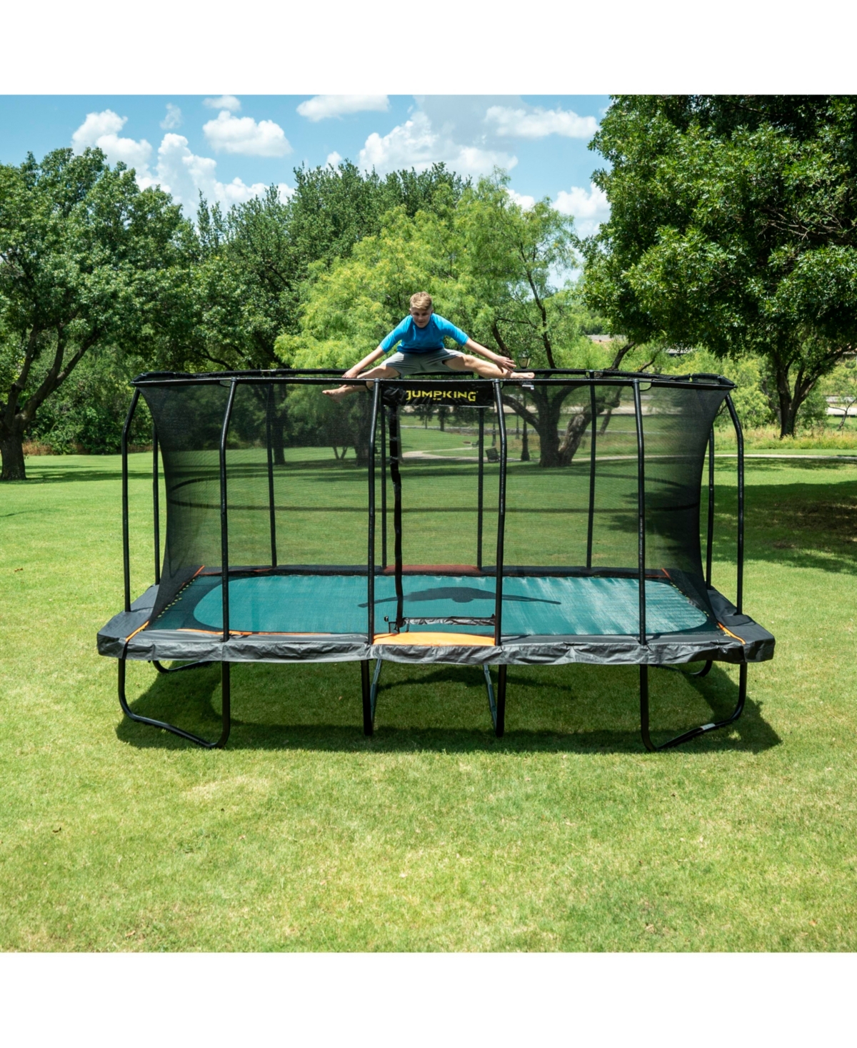 JUMPKING 10FT X 16FT PRO-SERIES RECTANGULAR TRAMPOLINE 