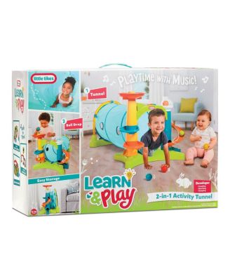 Little Tikes Learn & Play 2-in-1 Activity Tunnel