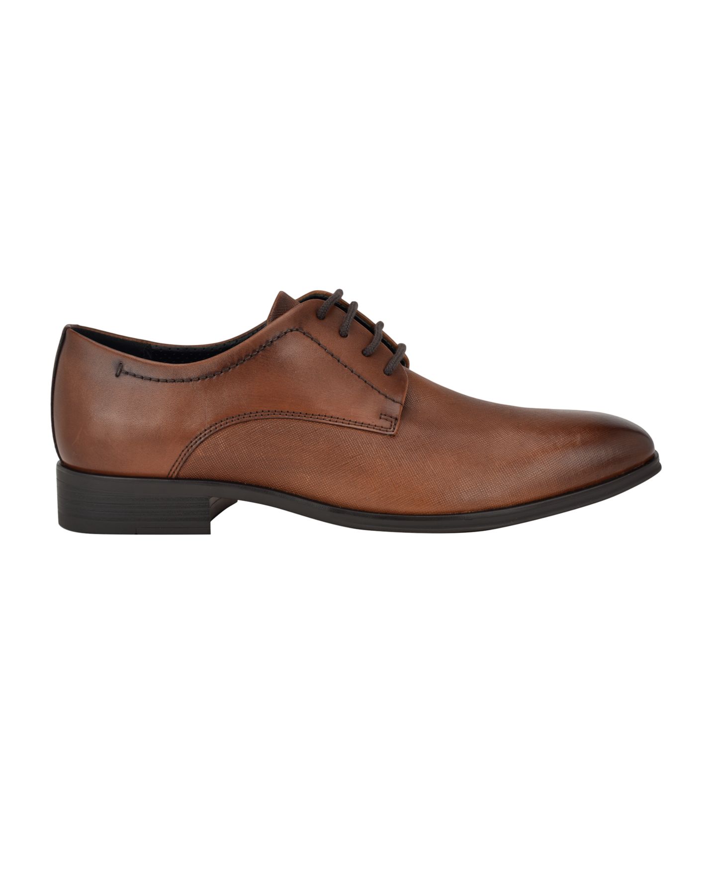 Мужские туфли Calvin Klein Dearl Lace-Up Dress Loafers, цвет: Средний коричневый — фото 2